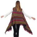 Poncho d&#39;hiver surdimensionné pour femme, écharpe en cachemire pour femme